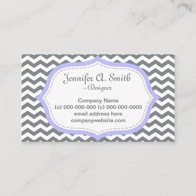 cartões de visitas legal, elegantes e modernos de  (Frente)