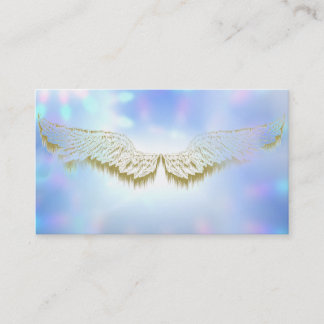Cartões de visitas leves da estrela do anjo