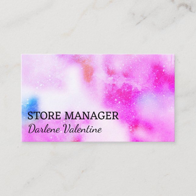 Cartões de visitas lindíssimos (Frente)