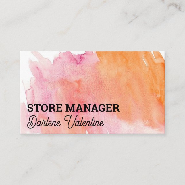 Cartões de visitas lindíssimos (Frente)