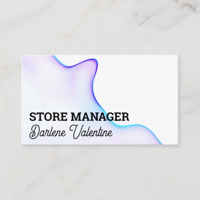 Cartões de visitas lindíssimos (Frente)