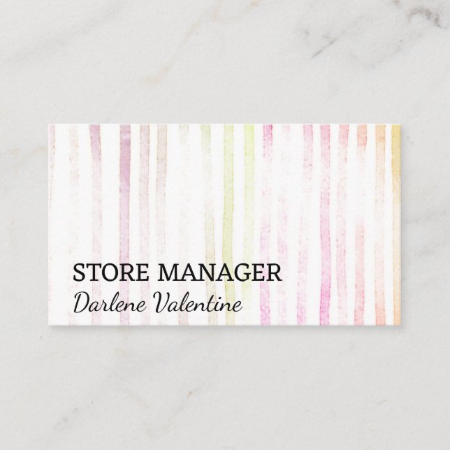 Cartões de visitas lindíssimos (Frente)