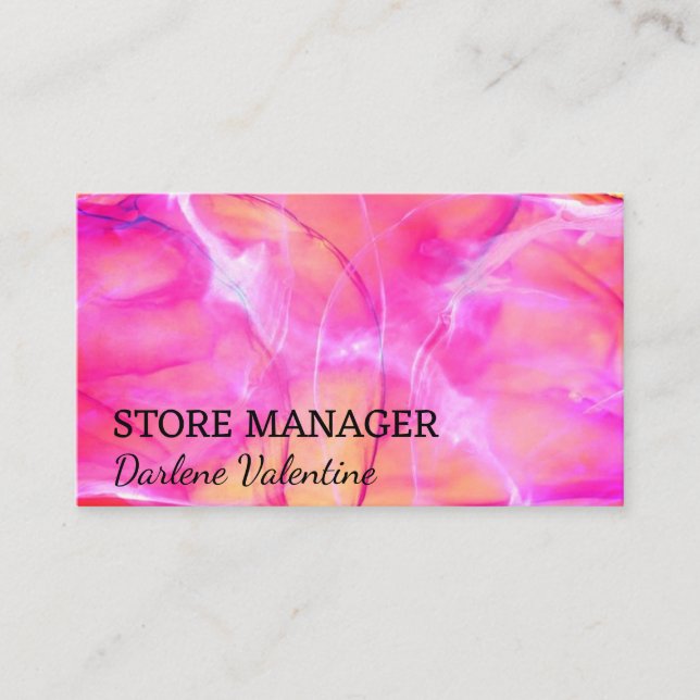 Cartões de visitas lindíssimos (Frente)