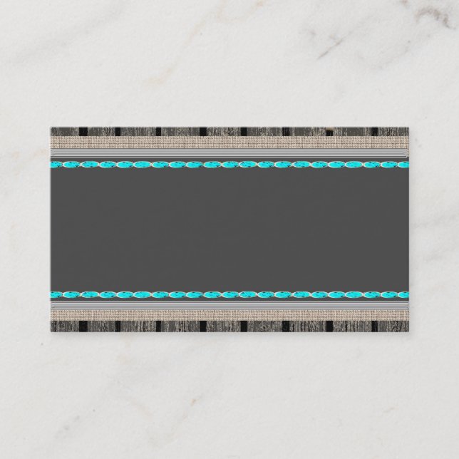 Cartões de visitas lisos de madeira rústicos de (Frente)