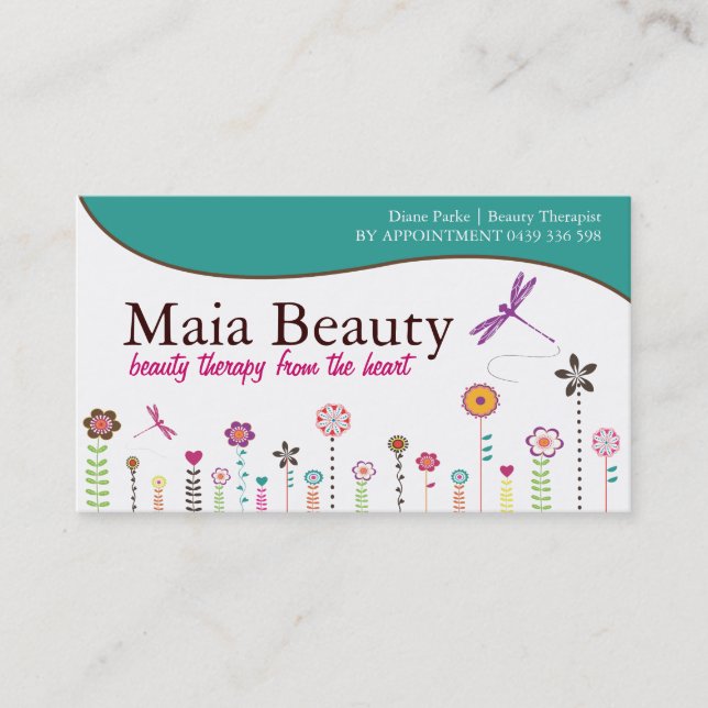 Cartões de visitas lunáticos (Frente)