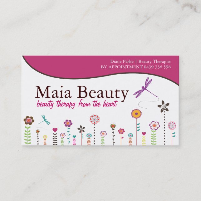 Cartões de visitas lunáticos (Frente)