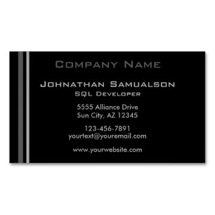 Cartões de visitas magnéticos feitos sob encomenda