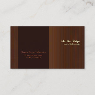 Cartões de visitas Martin Stripe