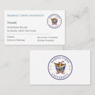 Cartões de visitas MCU