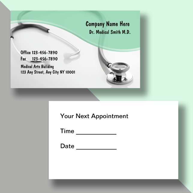 Cartões de visitas médicos (Criador carregado)