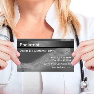 Cartões de visitas Médicos