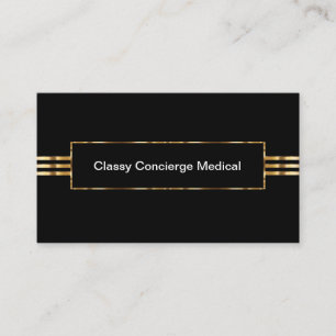 Cartões de visitas Médicos do Classy Concierge