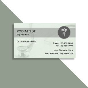 Cartões de visitas Médicos Modernos