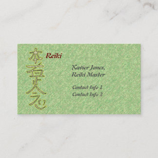 cartões de visitas-mestre personalizados da Reiki