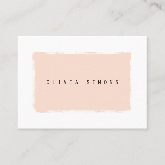 Cartões de visitas minimalistas (Frente)