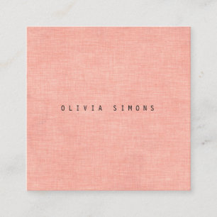 Cartões de visitas minimalistas