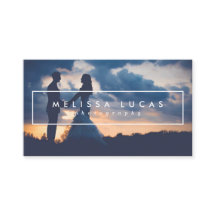 Cartões de visitas mínimos da fotografia