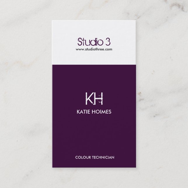 Cartões de visitas - Moderno 2 (Frente)