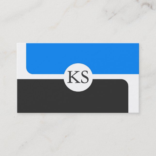 Cartões de visitas modernos (Frente)