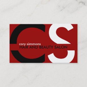 Cartões de visitas modernos