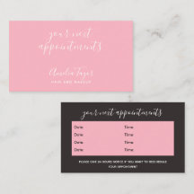 Cartões de visitas modernos de compromissos de cer