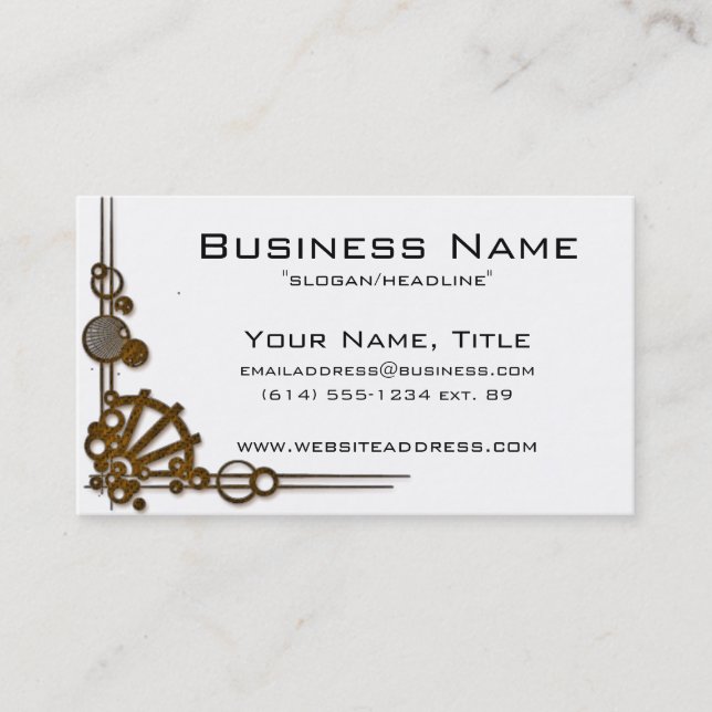 Cartões de visitas modernos do design (Frente)