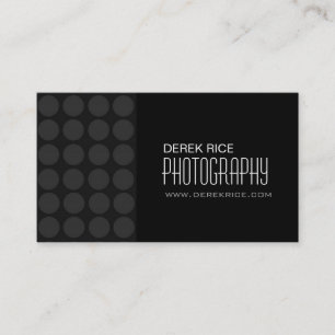 Cartões de visitas modernos do fotógrafo