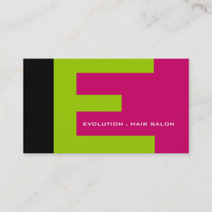 Cartões de visitas modernos do monograma