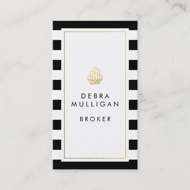 Cartões de visitas modernos dos bens imobiliários (Frente)