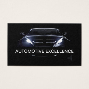 Cartões de visitas modernos lustrosos automotrize