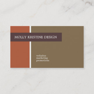 Cartões de visitas Molly Kristine