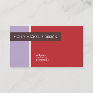 Cartões de visitas Molly Michelle