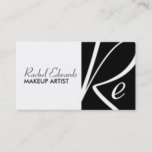 Cartões de visitas Monogramas exclusivos