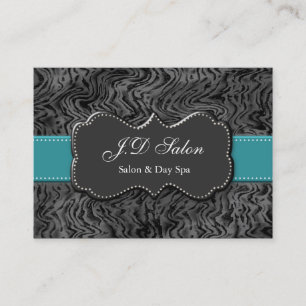 cartões de visitas na moda do salão de beleza