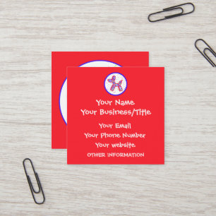 Cartões de visitas na Praça do Cachorro Vermelho B