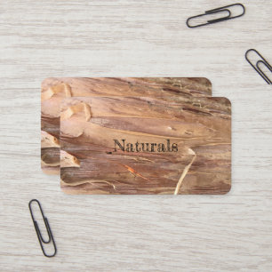 Cartões de visitas naturais do latido