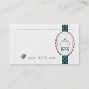 Cartões de visitas no Twitter