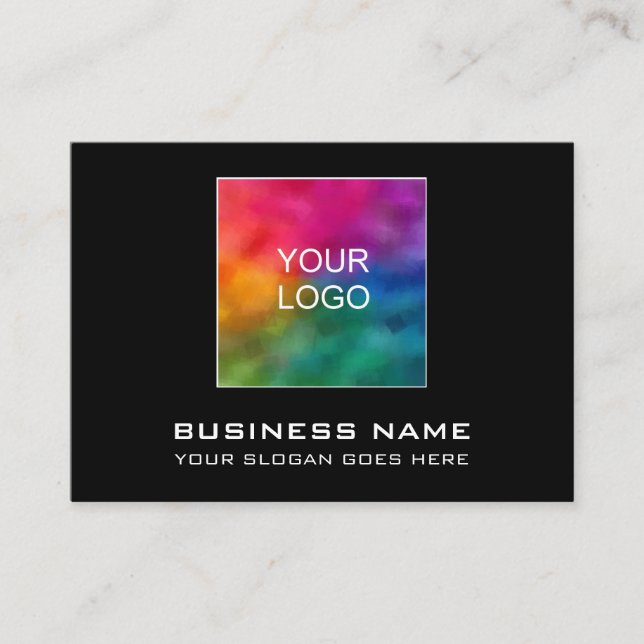 Cartões de visitas o logotipo da sua empresa aqui  (Frente)