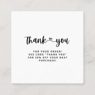 Cartões de visitas Obrigado Inserir Cartões