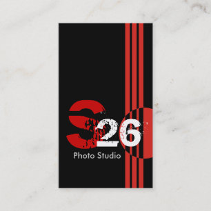 Cartões de visitas originais do fotógrafo Studio