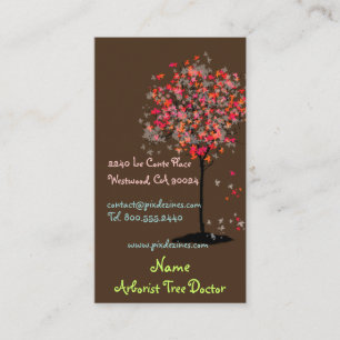 Cartões de visitas para arquitetos paisagistas