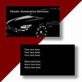 Cartões de visitas para automóveis Legal clássicos