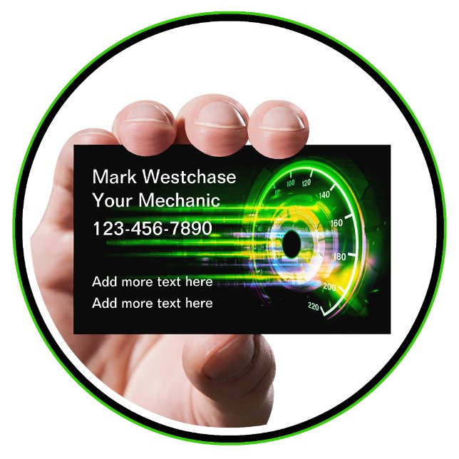 Cartões de visitas para automóveis mais frios (Criador carregado)