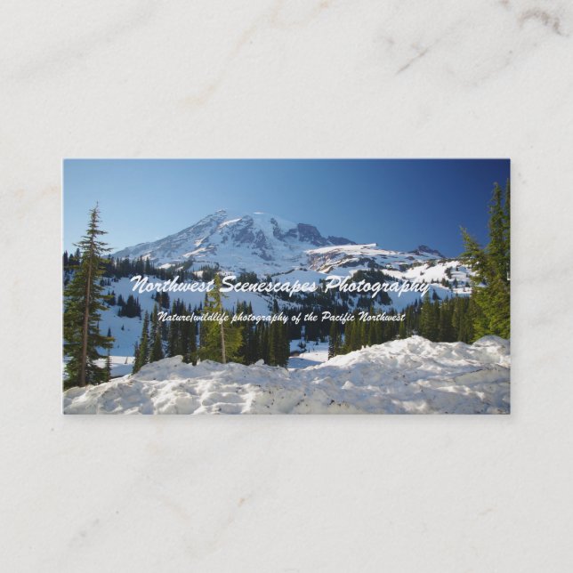 cartões de visitas personalizados com foto (Frente)