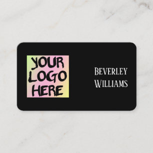 Cartões de visitas personalizados da empresa de l