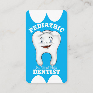 Cartões de visitas Personalizados de Dentista Ped