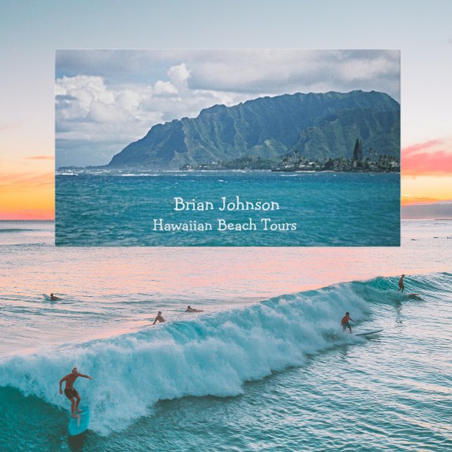 Cartões de visitas Personalizados de Férias de Pra (Criador carregado)