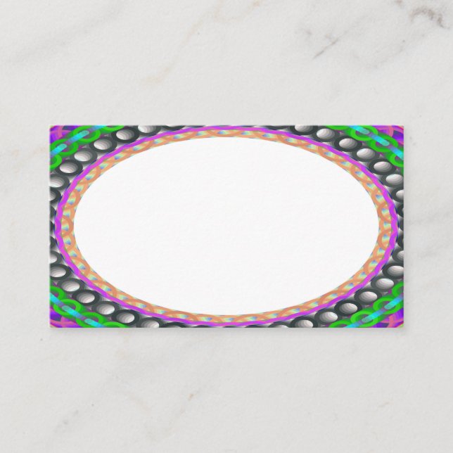 Cartões de visitas Personalizados do White Center  (Frente)