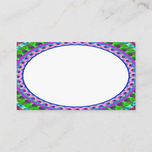 Cartões de visitas Personalizados do White Center  (Frente)