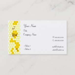 Cartões de visitas Personalizados Honeycomb de Ho